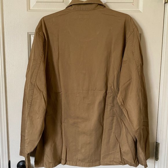 Polo Ralph Lauren Classic Cotton Twill Utility Overshirt Shirt Jacket Shacket - Picture 2 of 5